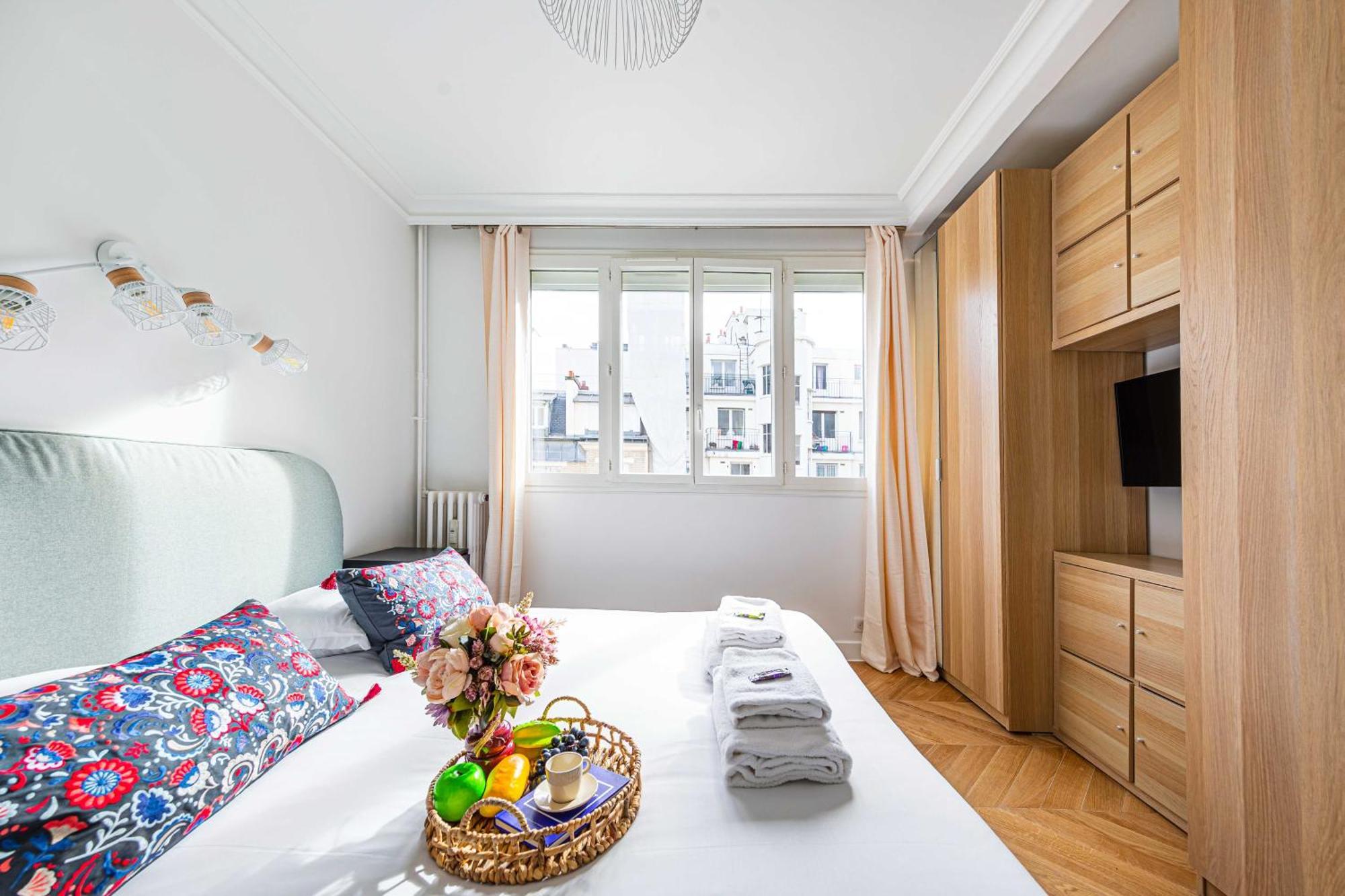 Cozy Apartment-1Br-4P- Trocadero - Eiffel Tower Parijs Buitenkant foto